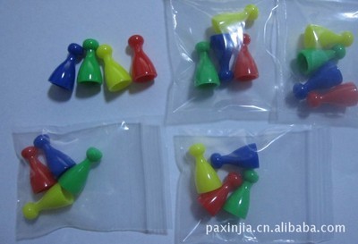 【膠棋 塑料棋子 塑膠跳棋 直立跳棋 圓頭棋子 plastic pawn】?jī)r(jià)格,廠家,圖片,其他玩具,磐安縣新佳工藝制品-